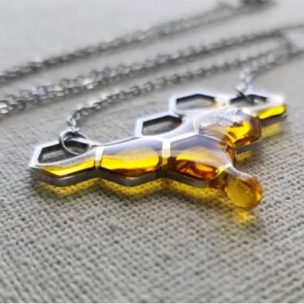 Honey Dipped Pendant Necklace